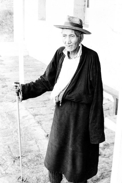 tibetan, refugee settled at camp