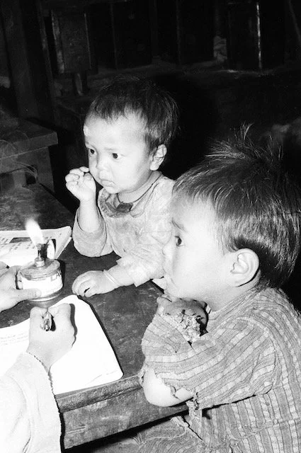 children of village health worker