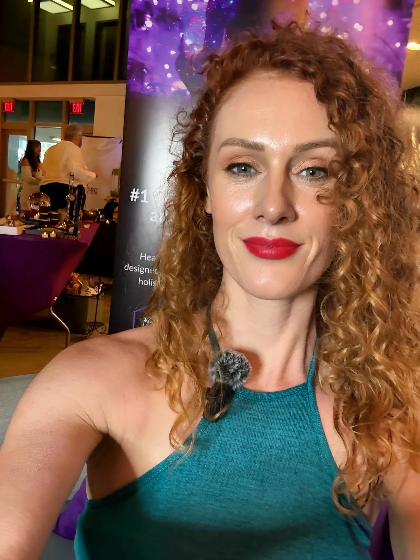 All mic&rsquo;d up and ready for my interview with @seasirensdesign at #healerverse this weekend&hellip;. Stay tuned!
#miamiswimweek #healerverse #podcast #somatichealer