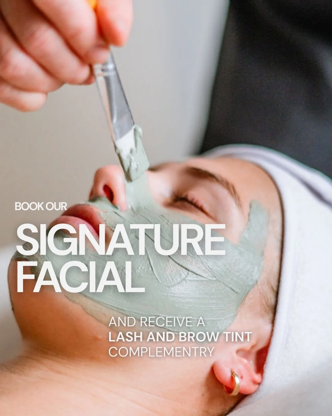 REFRESH &amp; RESET
Our 1 Hour Signature Facial just got even better&hellip;

Book now and receive a FREE lash + brow tint with your service 🤍

Glowing skin. Defined brows. Lashes done 

#SkinAndClay #RefreshAndReset #SignatureFacial #GlowUpSeason #
