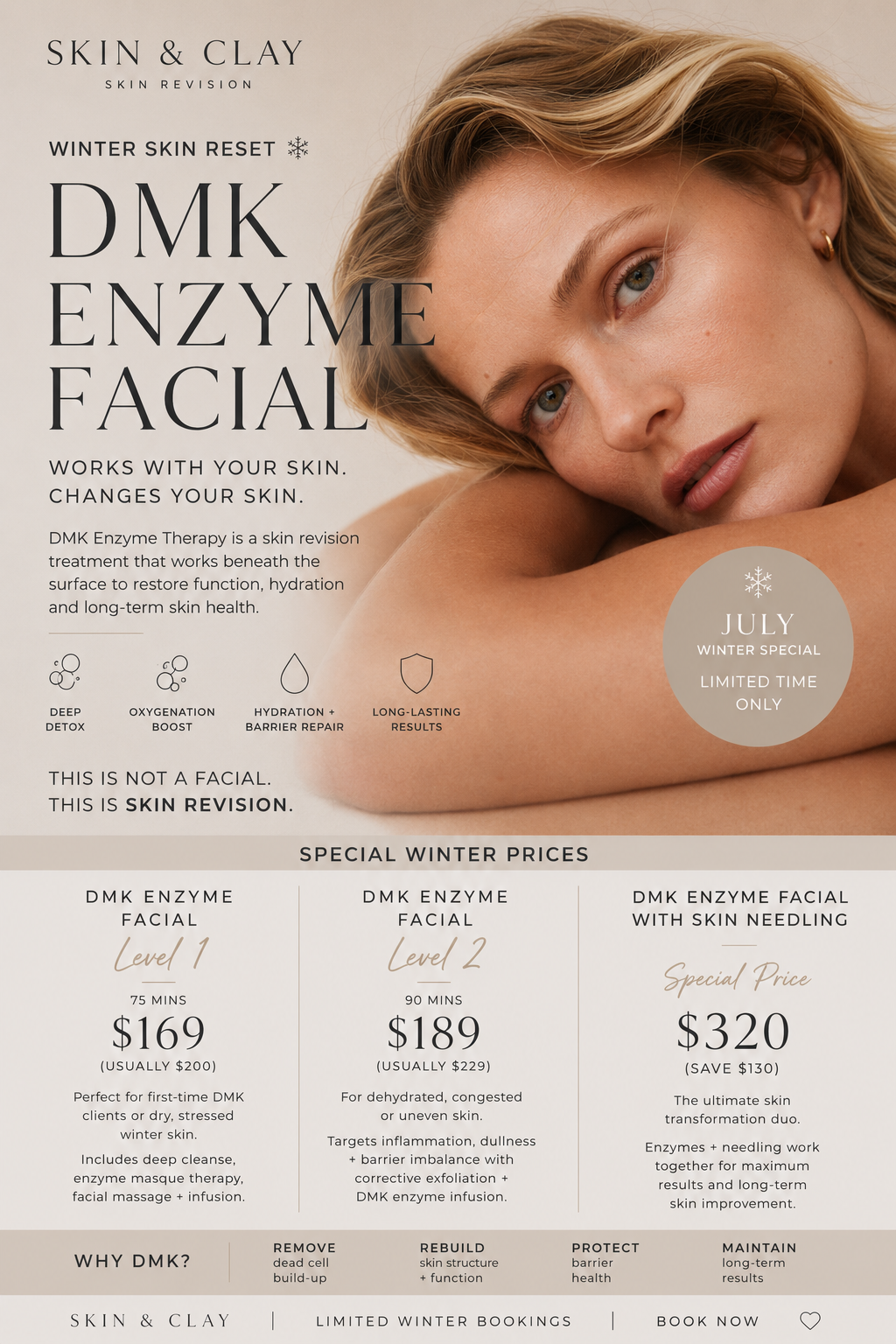 Winter Skin Reset - DMK Facial Promo