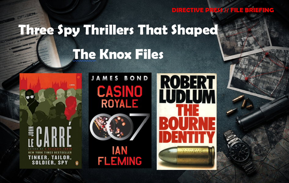 FILE 02: Three Spy Thrillers That Shaped The Knox Files