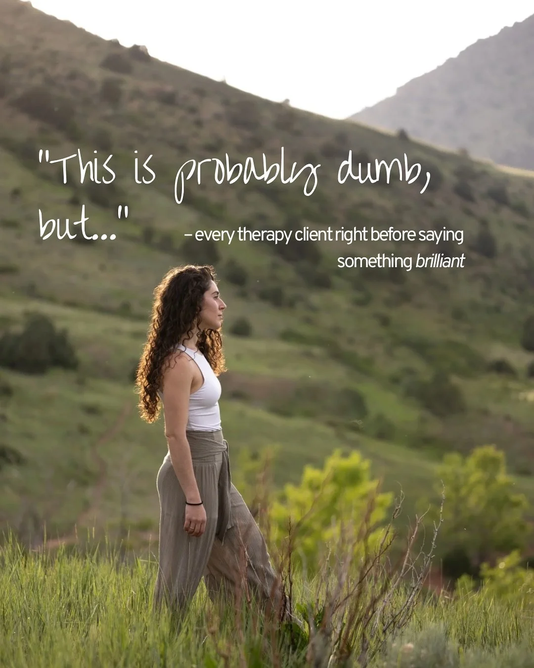 If you&rsquo;ve ever said, &ldquo;This might sound stupid but&hellip;&rdquo; just know I&rsquo;m already tuning in more closely.

We&rsquo;ve been taught to downplay our feelings, question our instincts, and second-guess our stories.
But the truth is