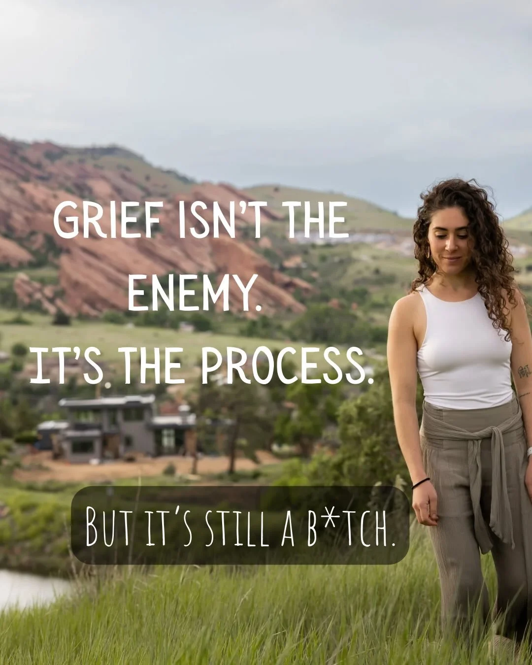 One way to stay in the process is to stop asking grief to explain itself.
It doesn&rsquo;t move in straight lines, it doesn&rsquo;t offer clarity on demand, and it doesn&rsquo;t follow timelines.

Instead of asking, &ldquo;When will this end?&rdquo;
