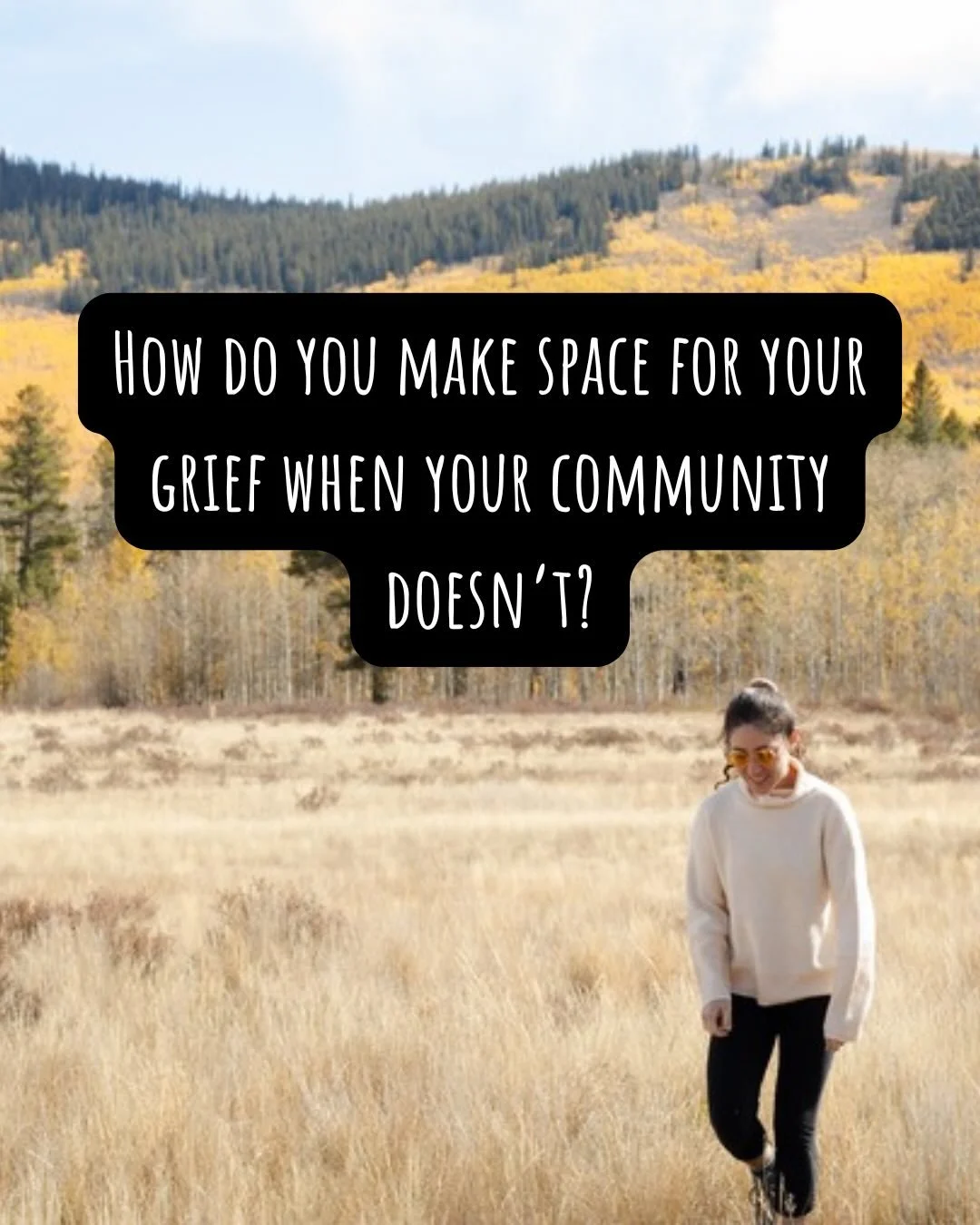 Grief doesn&rsquo;t follow a schedule, and the world won&rsquo;t pause for it.

You can create space for yourself:
&bull; Talk to a therapist or peer support group
&bull; Practice rituals or ceremonies
&bull; Explore spirituality or creative outlets

