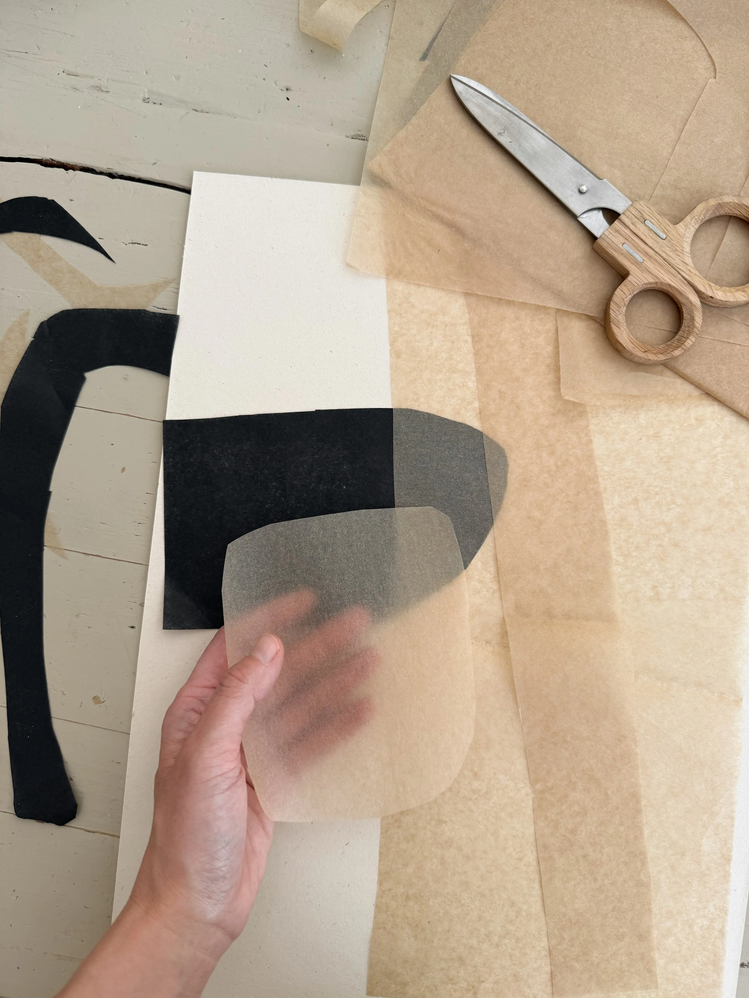 Material Explorations I :   Tissue Paper