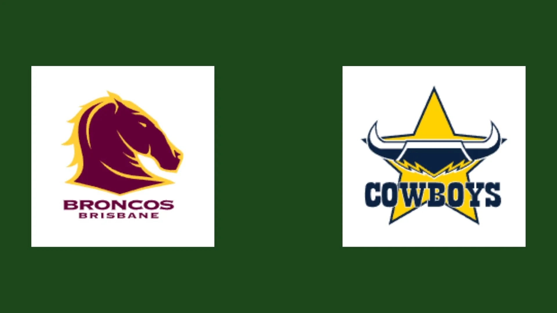 NRLW Round 11 BRONCOS V COWBOYS