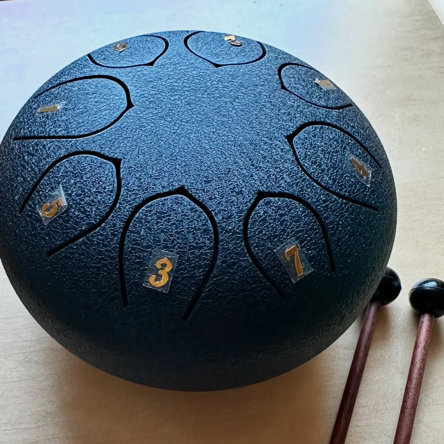 WHAT HAS YOUR CURRENT CHALLENGE COME TO TEACH YOU?

I brought a special friend to the office. Meet Hope, my HAPI (steel-tongue) drum.

The last several months have been intentionally chaotic, stressful, and fraught with anxiety for myself and so many