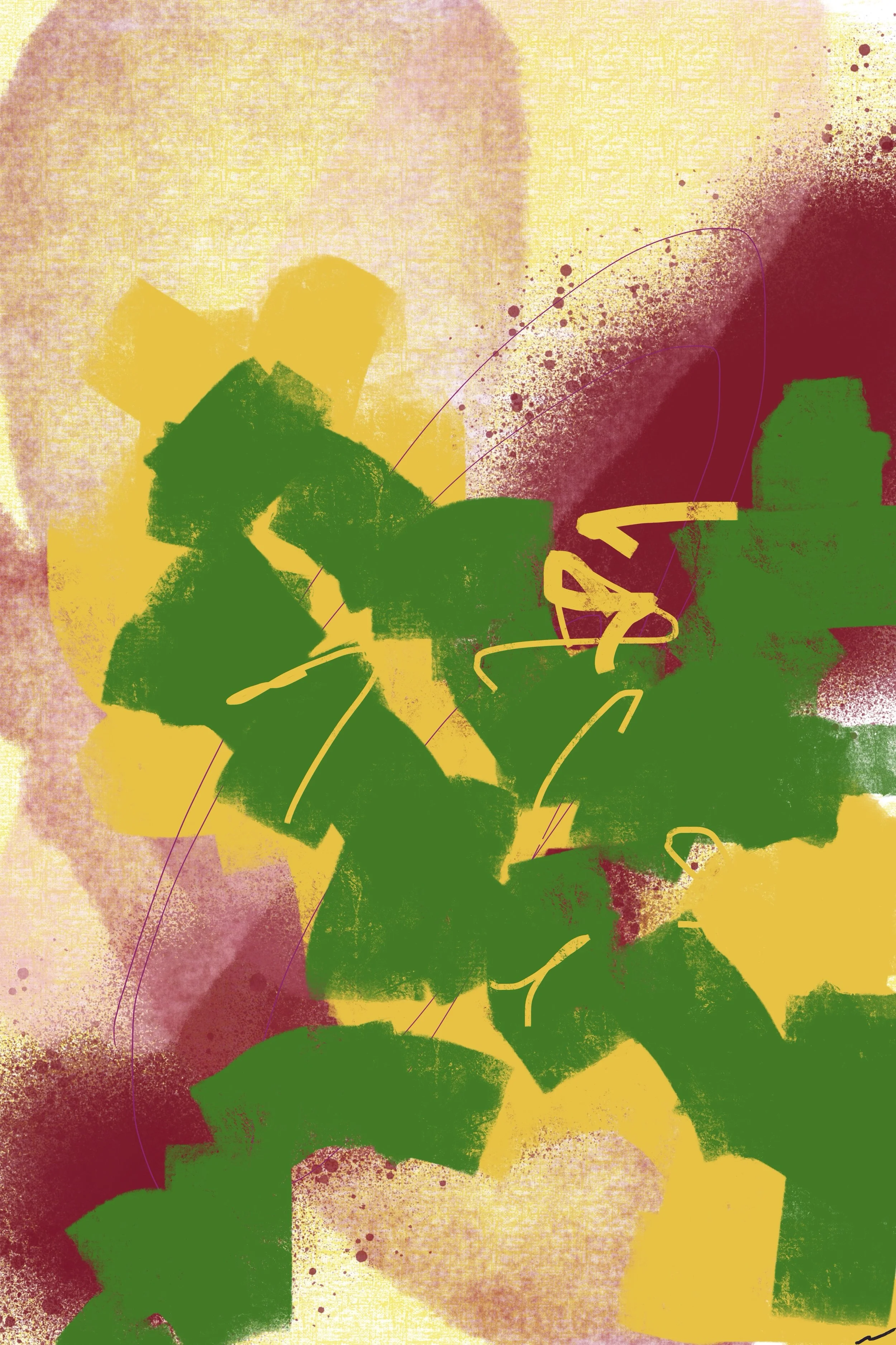 The Flutter of Excitement: A Gentle Touch Ignites a Passion I, contemporary abstract artwork depicting a butterfly through layered textures, expressive marks, and atmospheric movement.