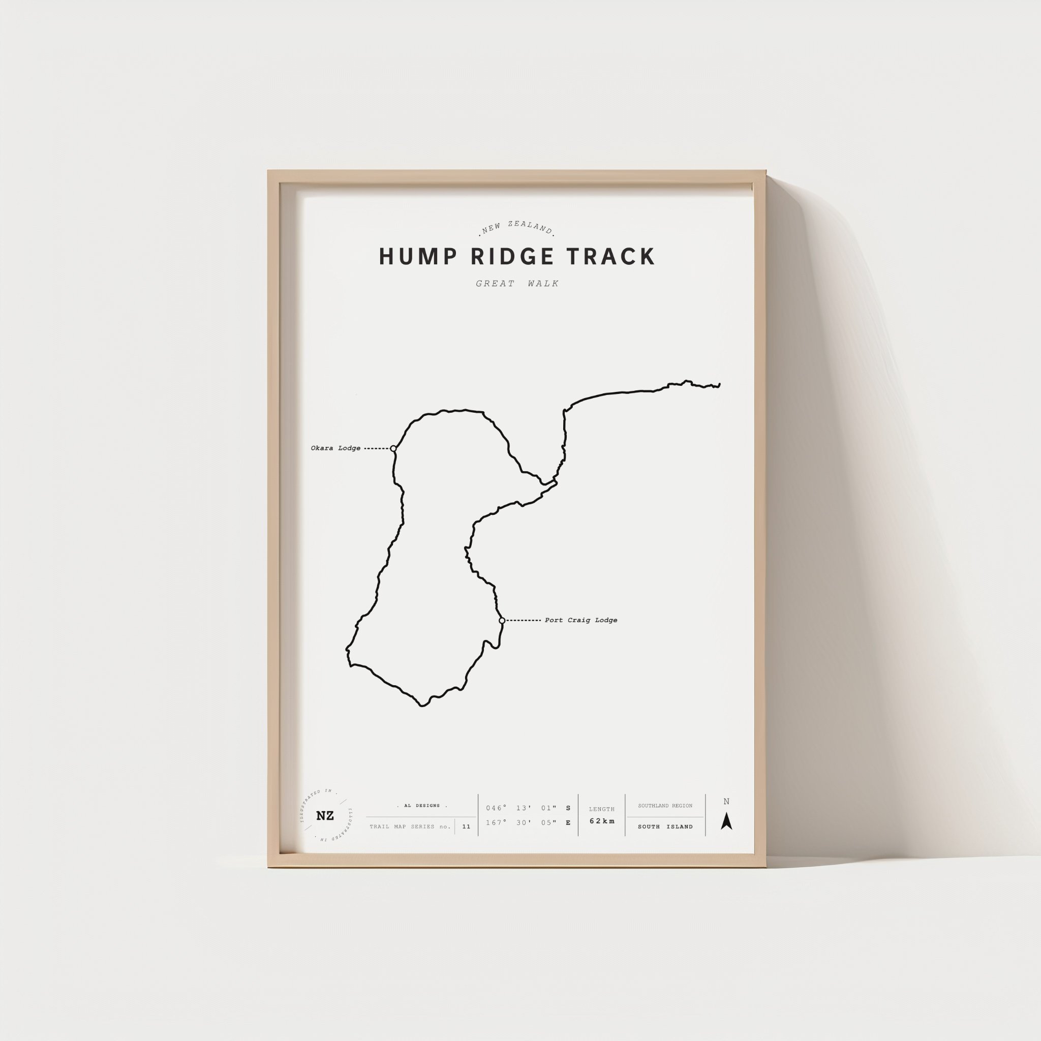 Hump Ridge Trail Map