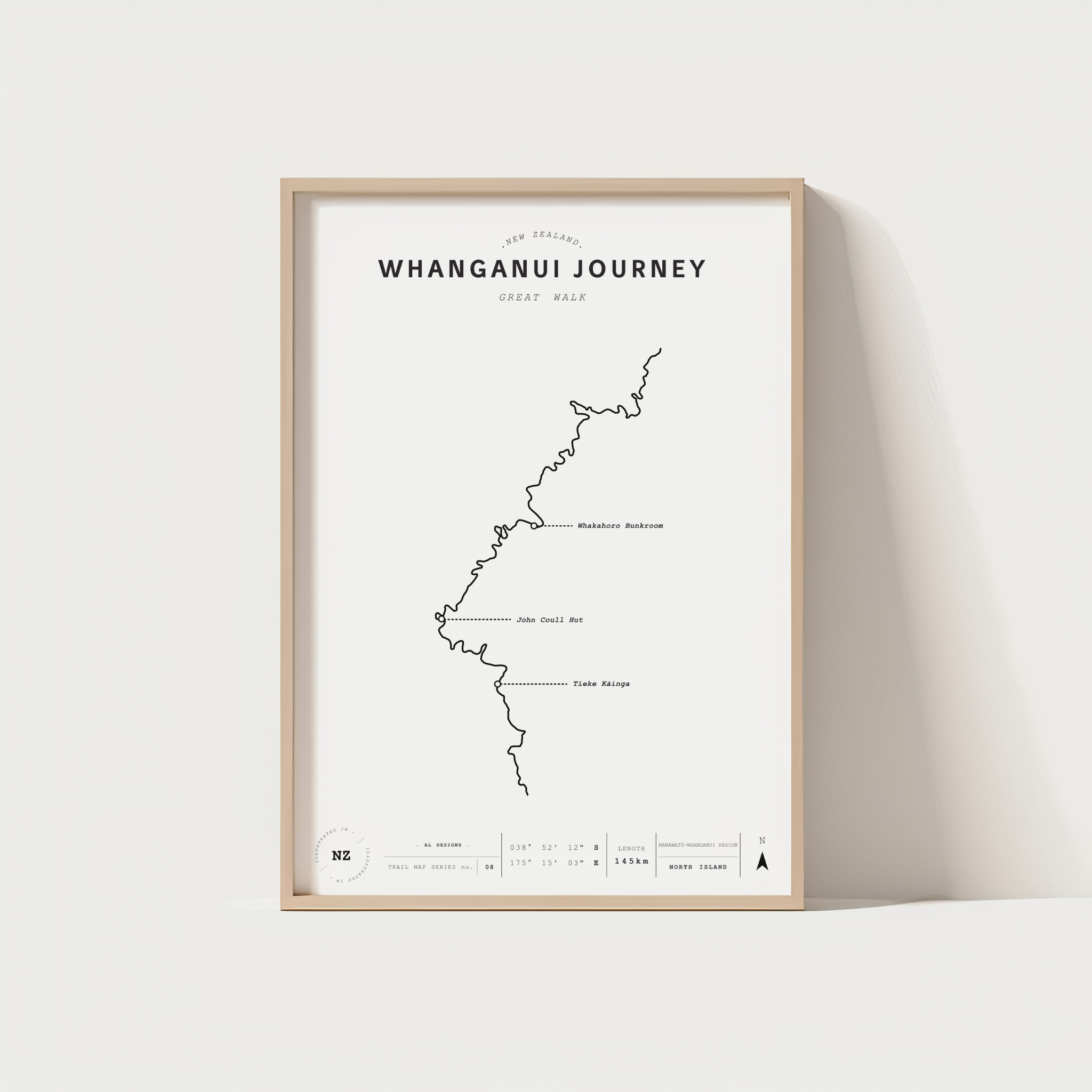 Whanganui Journey Trail Map