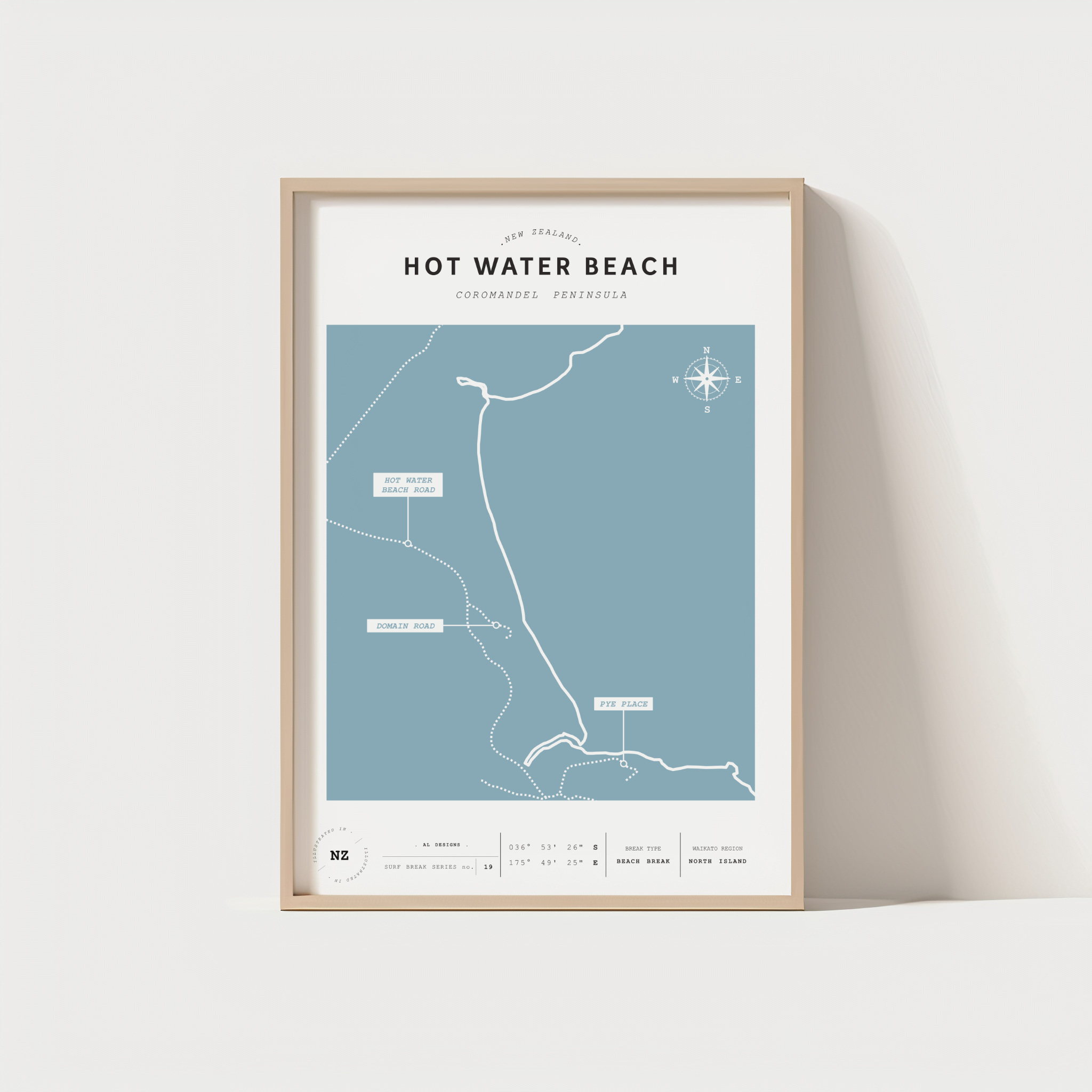 Hot Water Beach Surf Break