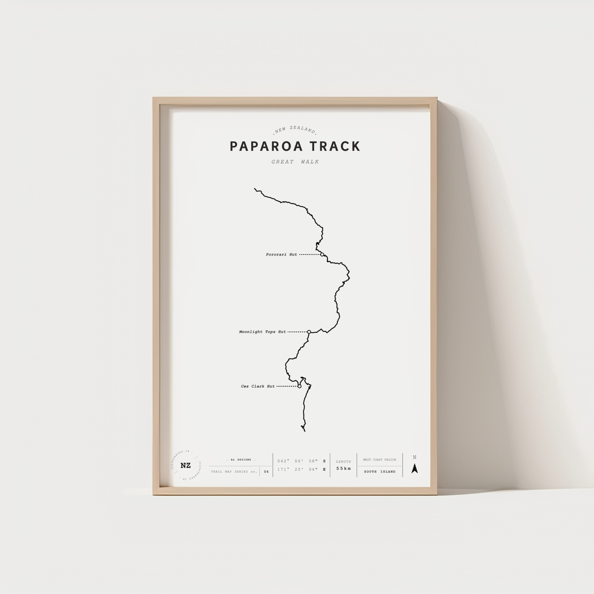 Paparoa Trail Map
