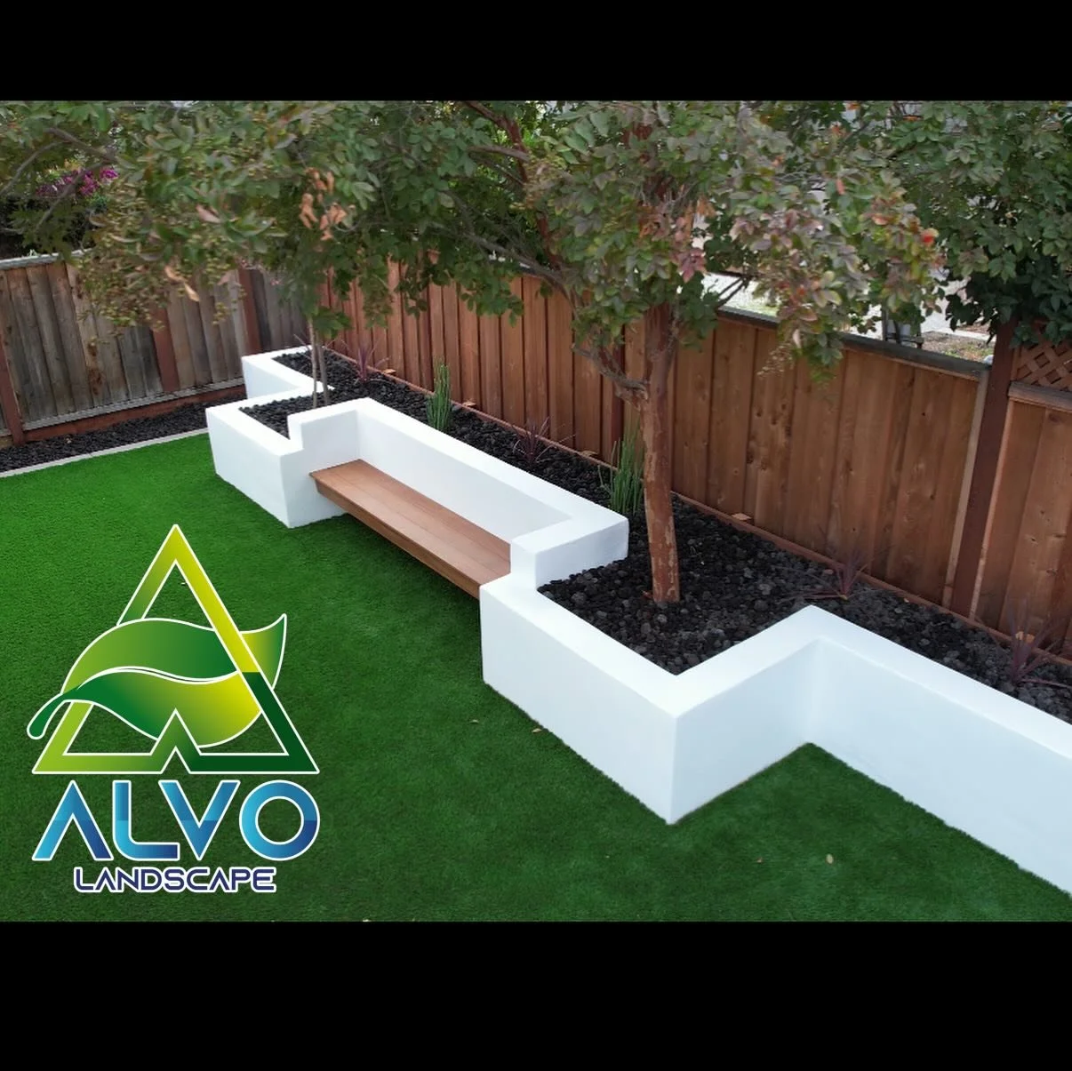 Backyard Landscape transformation!! 
Contact us now !! 
📲 (925) 325-8140 AL 
📧 AlvoLamdscape@gmail.com
💻 AlvoLandscape.com
@alvolandscape 

> Designs hand sketch  2d,3d ✅ 
> Artificial turf ✅ 
> Concrete or Pavers ✅ 
> walls , benches 