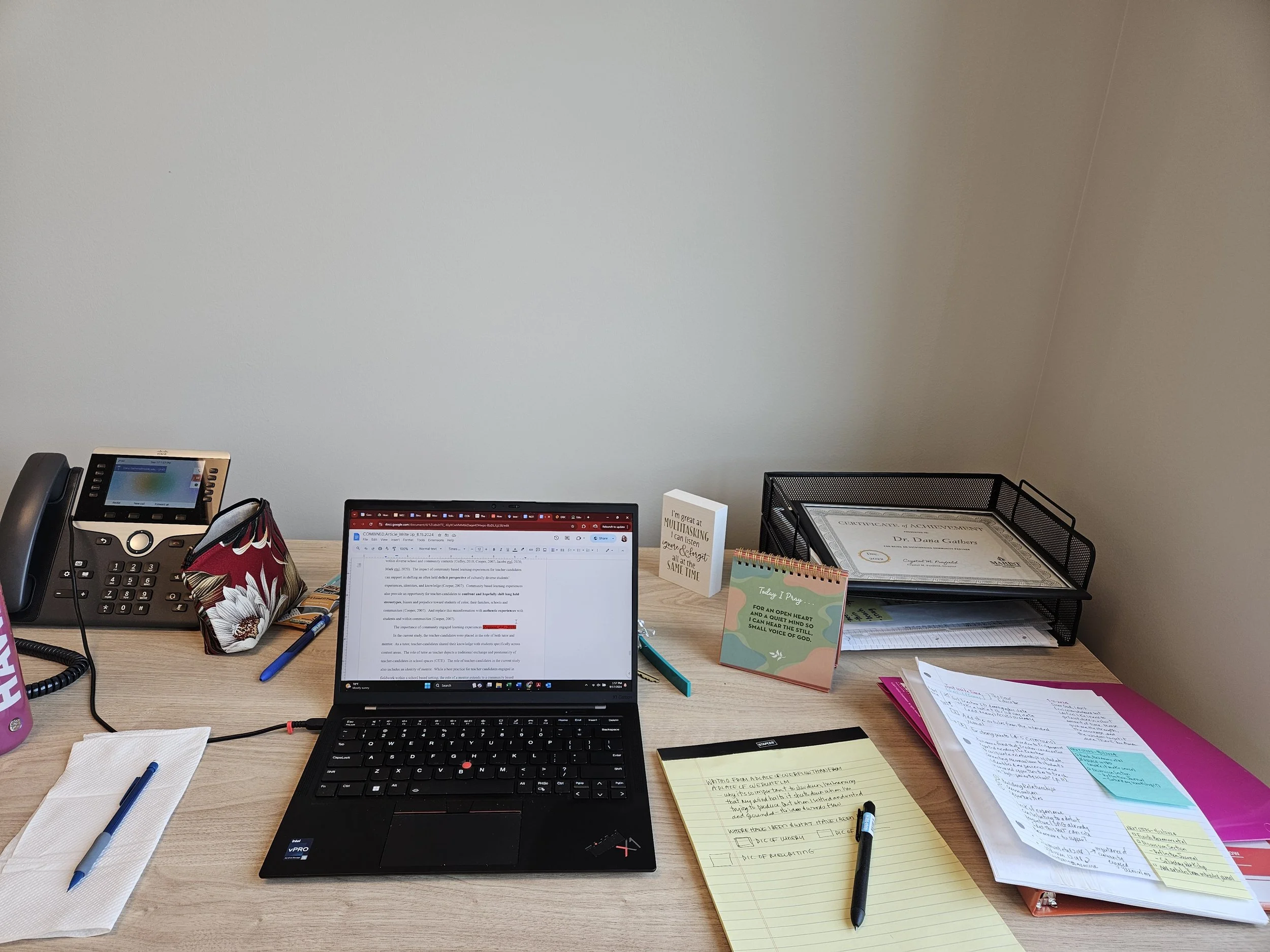 Just the Next Step: From Angst to Achieving