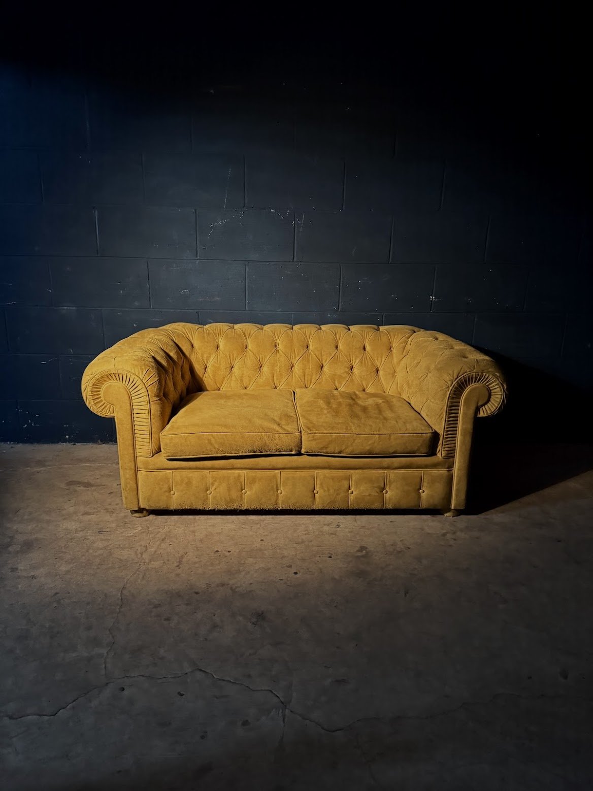 Divano Chester Vintage Senape