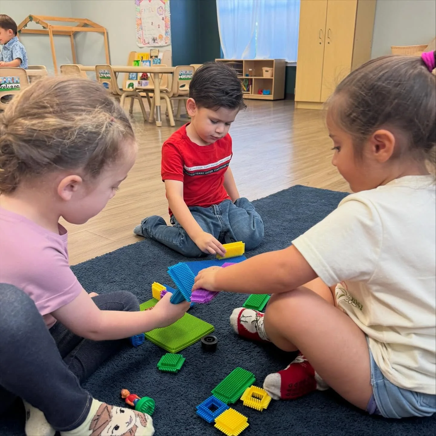 Everyday our children enjoy free play time at the learning centers &mdash; a moment full of imagination, creativity, and joy! 🌈

Free play is more than just fun &mdash; it&rsquo;s an essential part of early childhood development. Through play, child