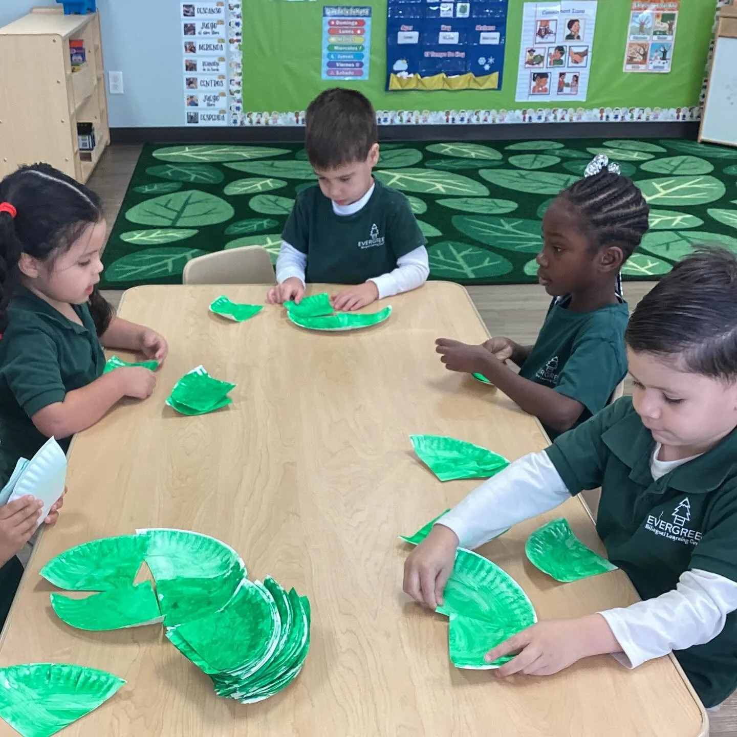 Welcome to Evergreen! 💚🌿
We&rsquo;re a family-owned, bilingual learning center proudly serving children from six weeks through kindergarten&mdash;plus elementary students in our after-school program.

At Evergreen, we nurture the whole child. Our a