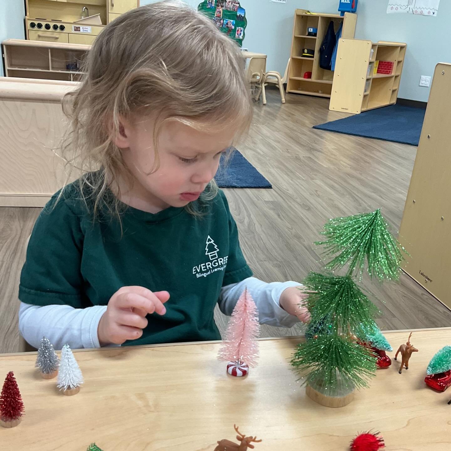 🌟 Invitations to Play in Our Classroom 🌟
Invitaciones para jugar y aprender

In our classrooms, teachers carefully prepare invitations&mdash;beautifully arranged materials that spark curiosity and guide children to explore, imagine, and learn at th