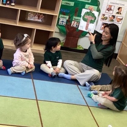Our mornings begin with intention, connection, and joy. ☀️ 
Morning Meetings are a special time where our children come together to greet one another, share feelings, pray, sing, and set the tone for the day ahead.

Through these moments, children bu