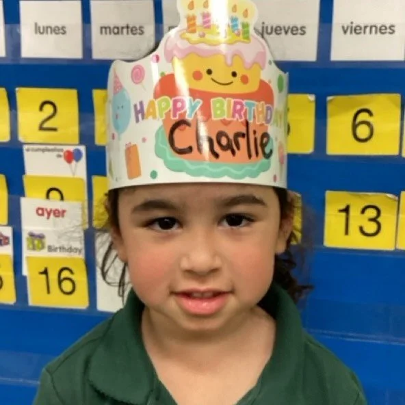 Today we are celebrating Charlie!

Happy birthday sweet girl! 

We love you and we wish you a very special day!

&iexcl;Feliz Cumplea&ntilde;os!