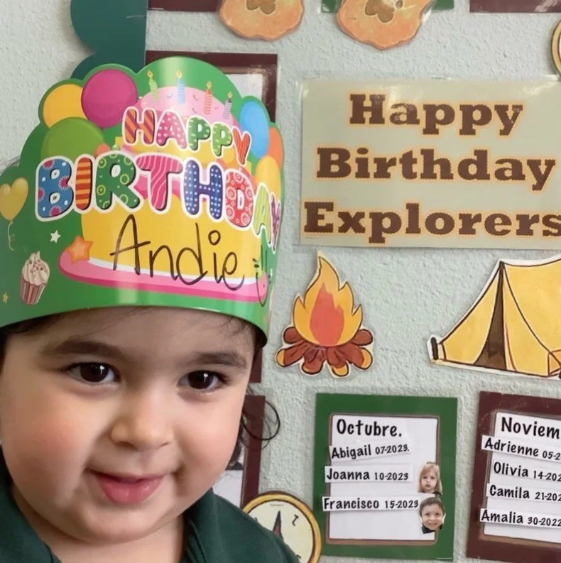 Today we are celebrating Andie!

Happy birthday sweet girl! 

We love you and we wish you a very special day!

&iexcl;Feliz Cumplea&ntilde;os!