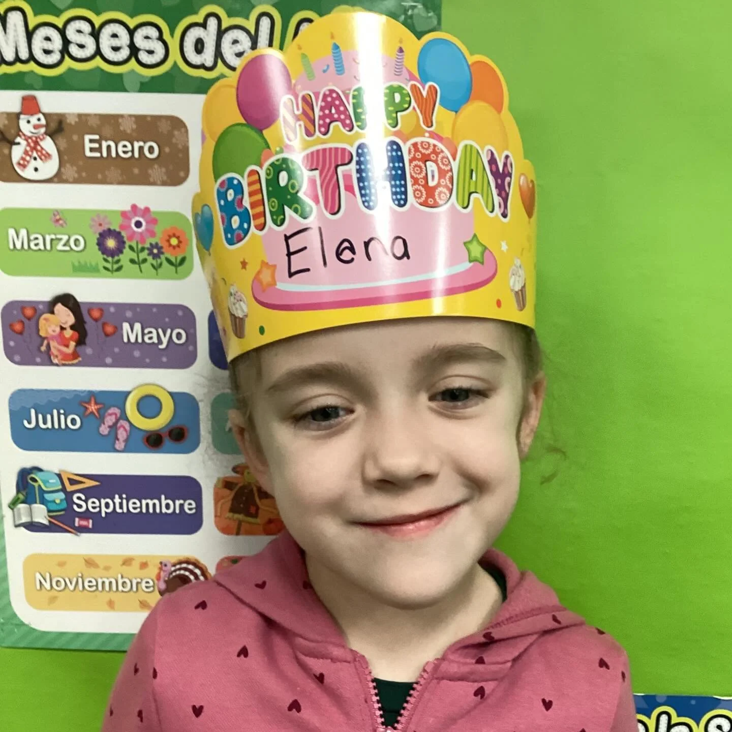 Today we are celebrating Elena!

Happy birthday sweet girl! 

We love you and we wish you a very special day!

&iexcl;Feliz Cumplea&ntilde;os!