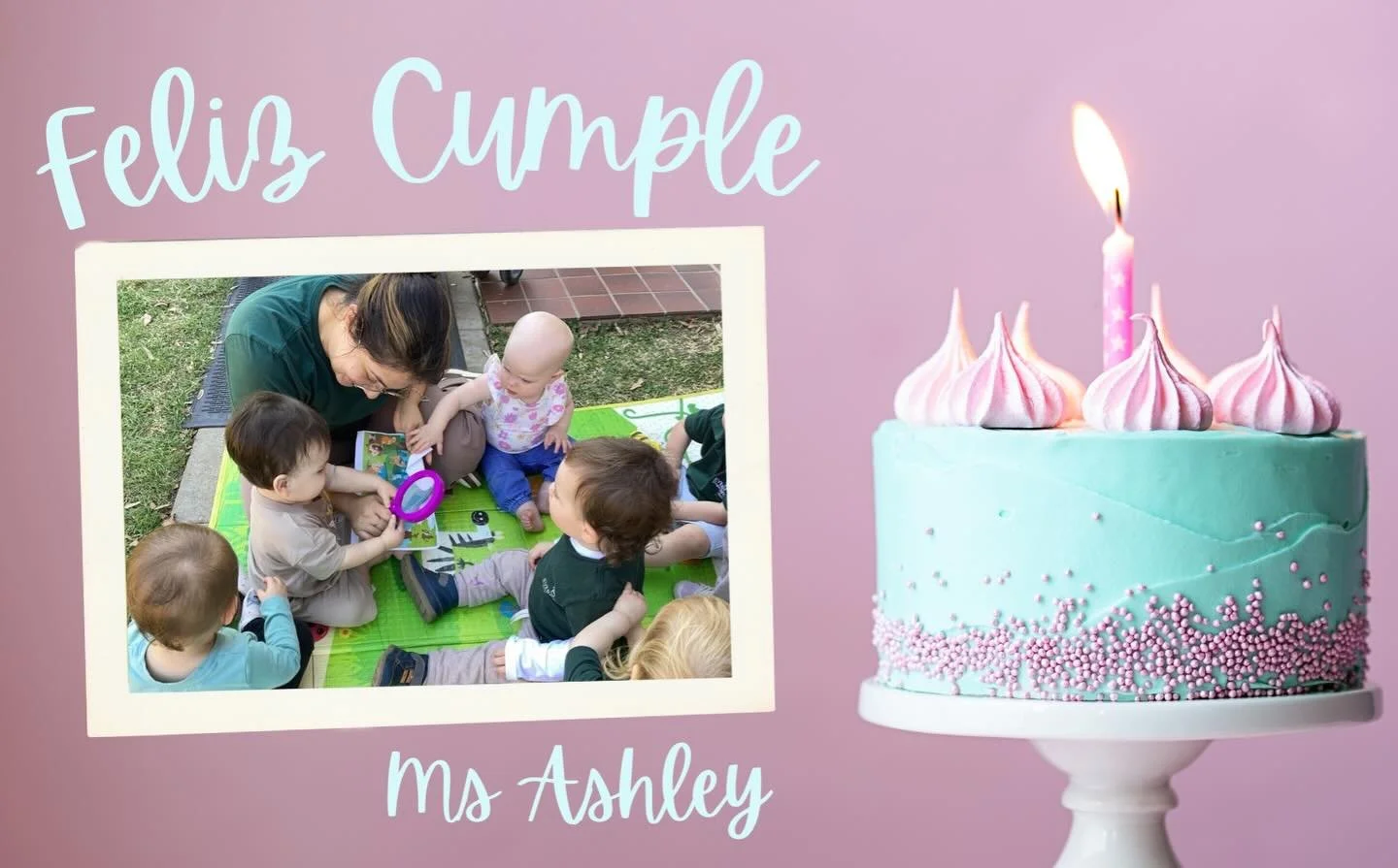 Today we are celebrating Ms Ashley! 

Thank you for your hard work and commitment!

We love you and it is a blessing to have you as part of our Evergreen family! 🎂❤️

&iexcl;Feliz Cumplea&ntilde;os!