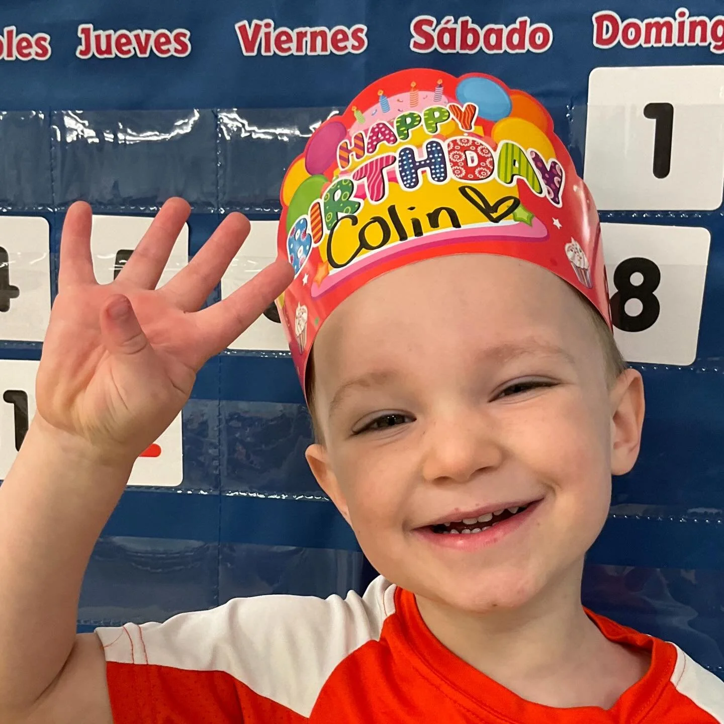 Today we are celebrating Colin!

Happy birthday sweet boy!

We love you and we wish you a very special day!

&iexcl;Feliz Cumplea&ntilde;os!