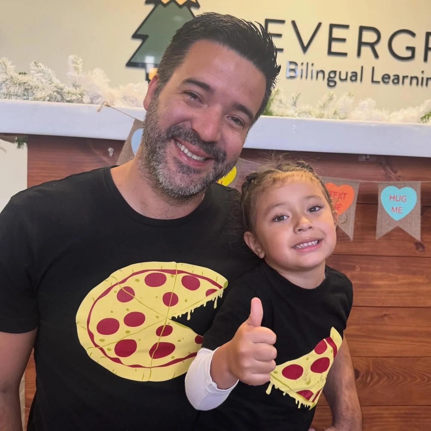 🔺 Triangle Day at School! 🔺

Today we celebrated Triangle Day at school! As we looked at our clothes, we had fun finding and identifying triangle shapes all around us. 👕🔺

Learning shapes becomes even more exciting when we discover them in real l