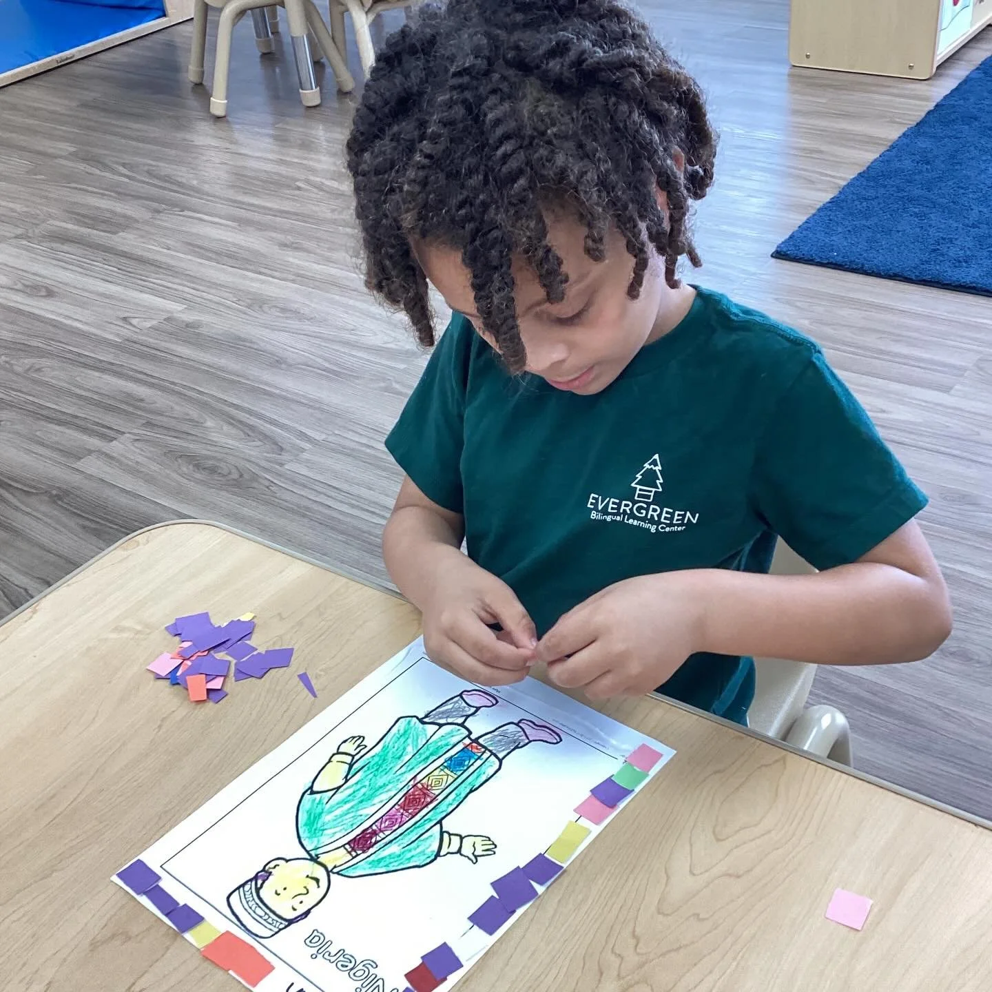 Today at Evergreen Bilingual Learning Center, we traveled across the world to explore the vibrant and beautiful culture of Nigeria! 💚

Our students experienced a day full of discovery, connection, and joy as we celebrated one of Africa&rsquo;s most 