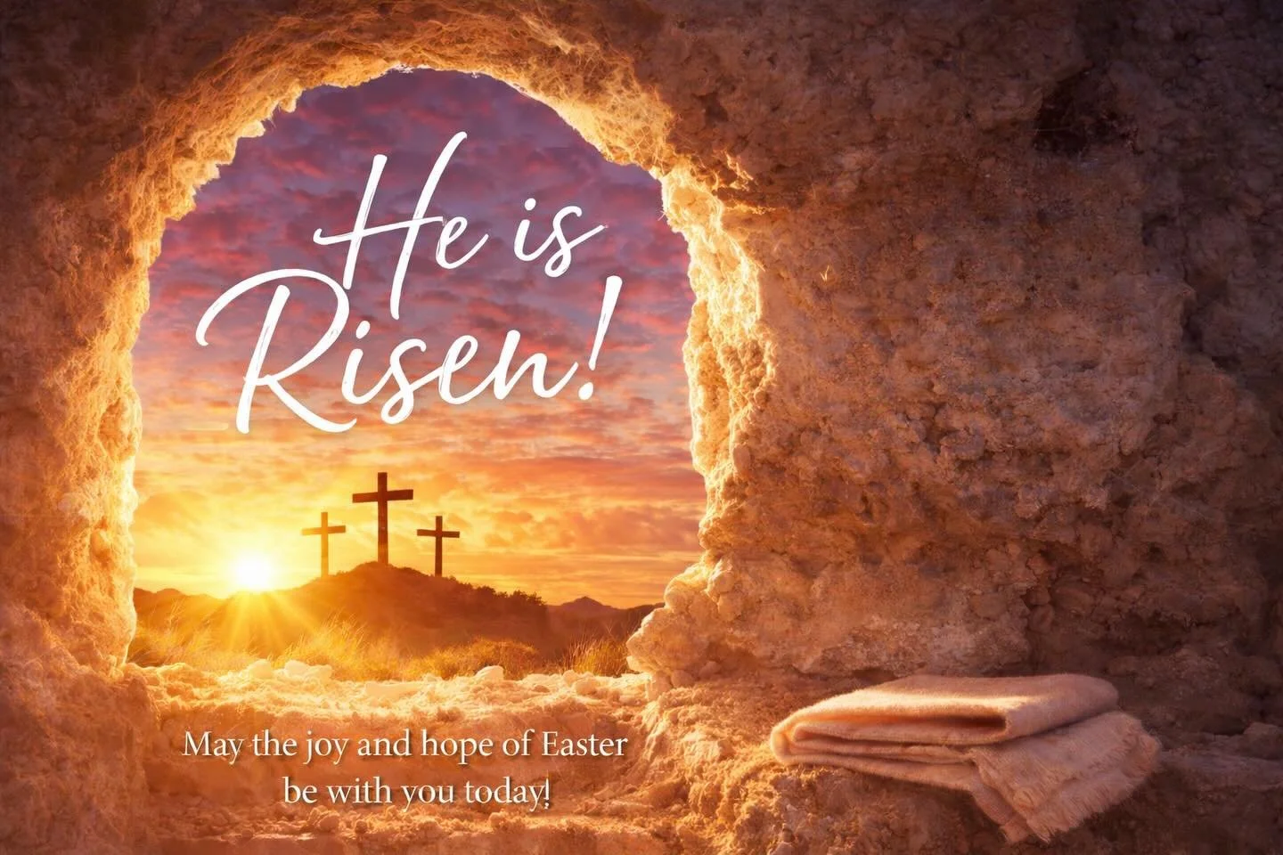He is Risen! ✝️✨

Because of His resurrection, we are filled with unshakable hope and reminded that love has already won. In Him, we find renewal, purpose, and the promise of everlasting life.

From all of us at Evergreen Bilingual Learning Center, w