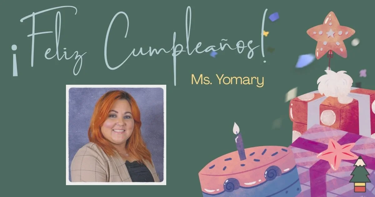 Today we are celebrating Ms Yomary! 

Thank you for your hard work and commitment!

We love you and it is a blessing to have you as part of our Evergreen family! 🎂❤️

&iexcl;Feliz Cumplea&ntilde;os!