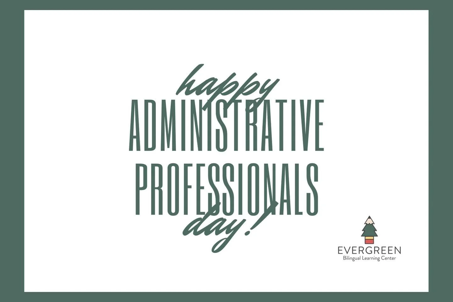 Today we celebrate the incredible administrative professionals who help our school community thrive every single day! 🎉💙

Mr. Jose
Ms. Flor
Ms. Alejandra
Ms. Madeline
&iexcl;Gracias! ✨

From warmly welcoming families to supporting our teachers and 