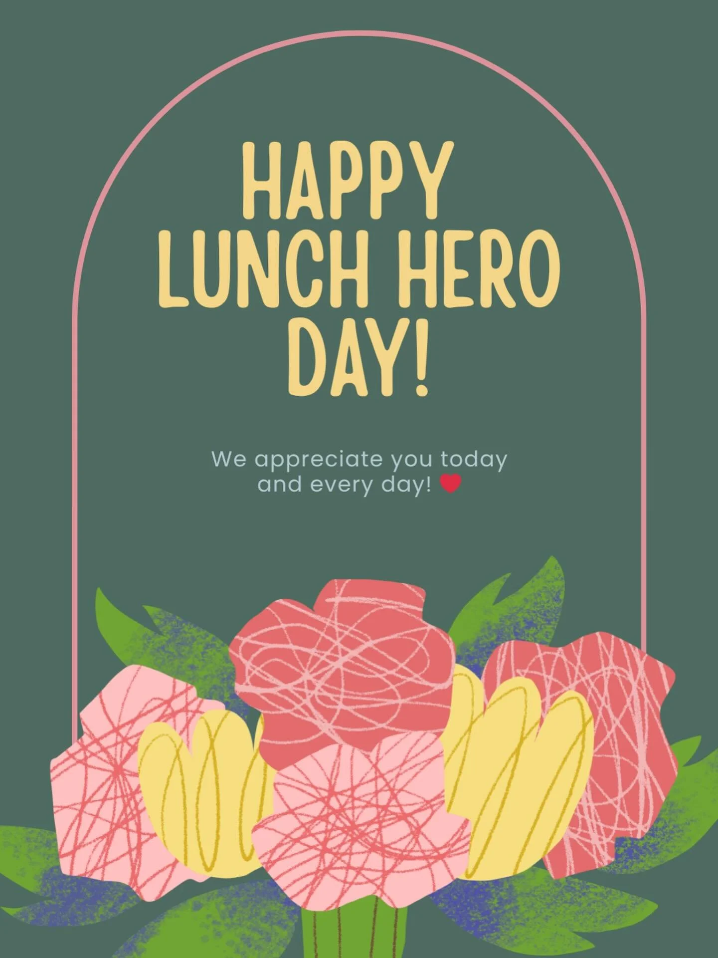 Happy Lunch Hero Day!

Today we celebrate the real heroes behind our happy, healthy, and well-fed children&mdash;Ms. Karla, and Ms. Veronica!

Thank you for the love, dedication, and care you pour into every meal.
From tiny bites to warm smiles, you 