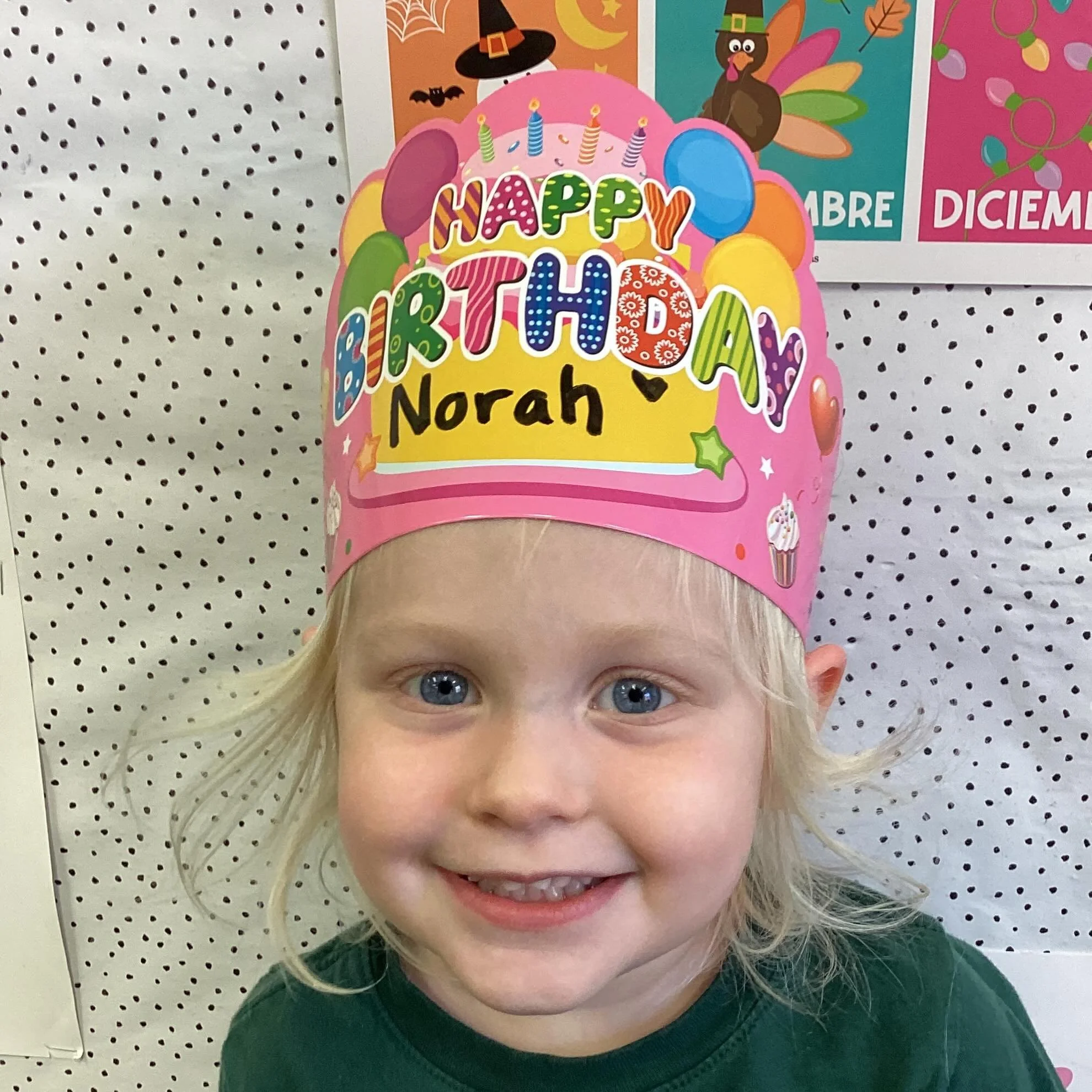 Today we are celebrating Norah!

Happy birthday sweet girl! 

We love you and we wish you a very special day!

&iexcl;Feliz Cumplea&ntilde;os!