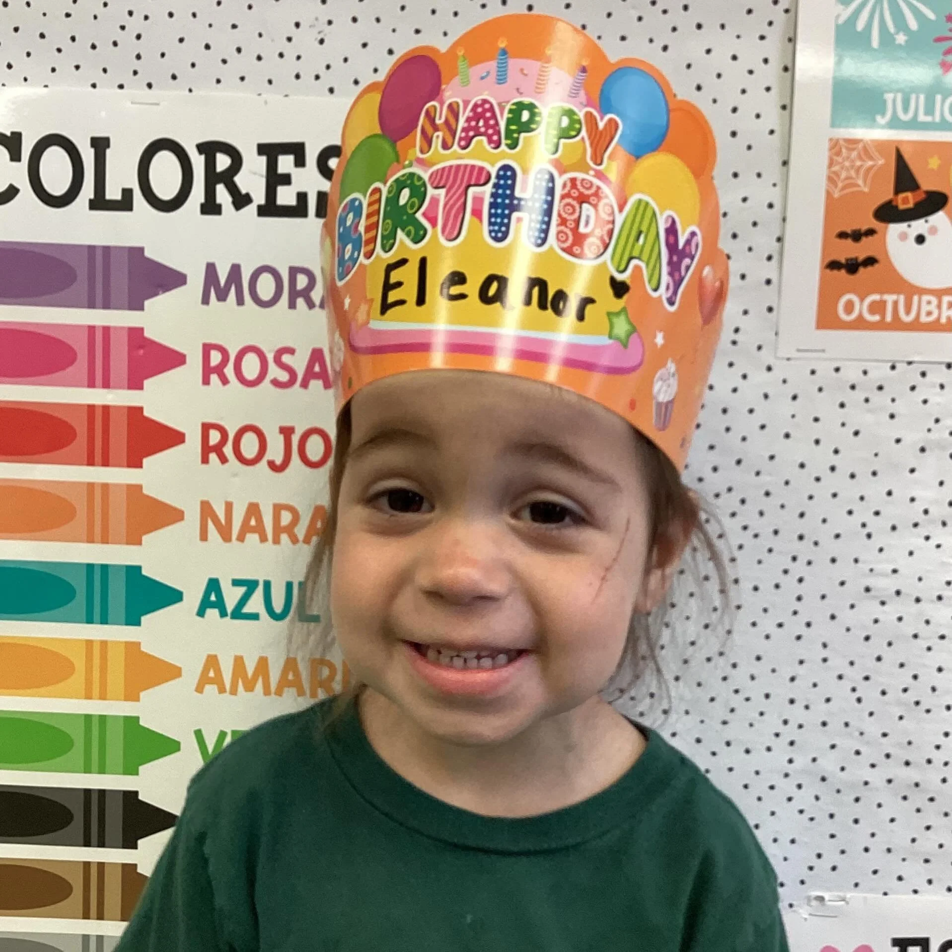 Today we are celebrating Eleanor!

Happy birthday sweet girl! 

We love you and we wish you a very special day!

&iexcl;Feliz Cumplea&ntilde;os!
