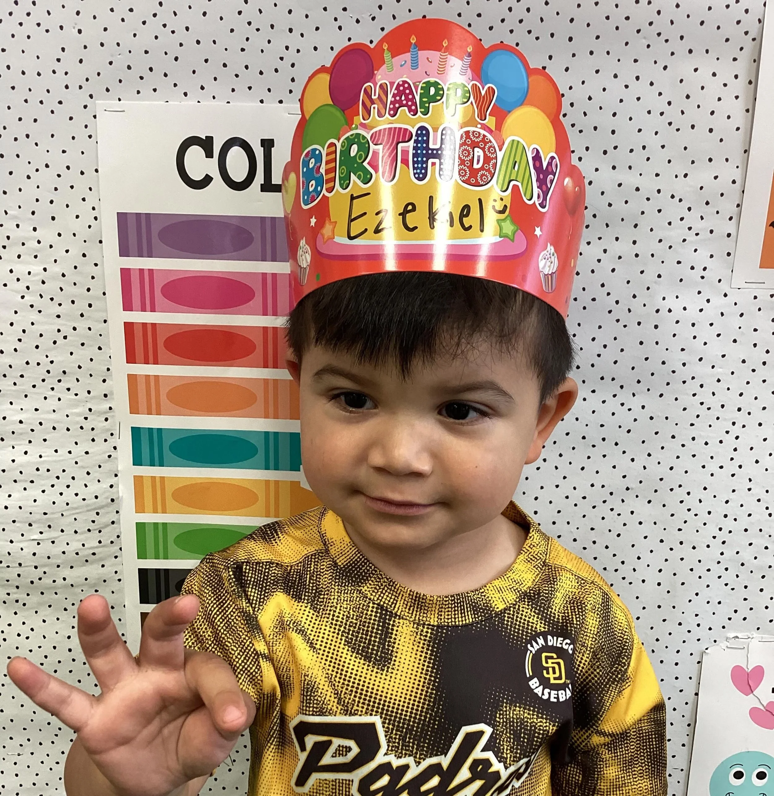 Today we are celebrating Ezekiel!

Happy birthday sweet boy! 

We love you and we wish you a very special day!

&iexcl;Feliz Cumplea&ntilde;os!