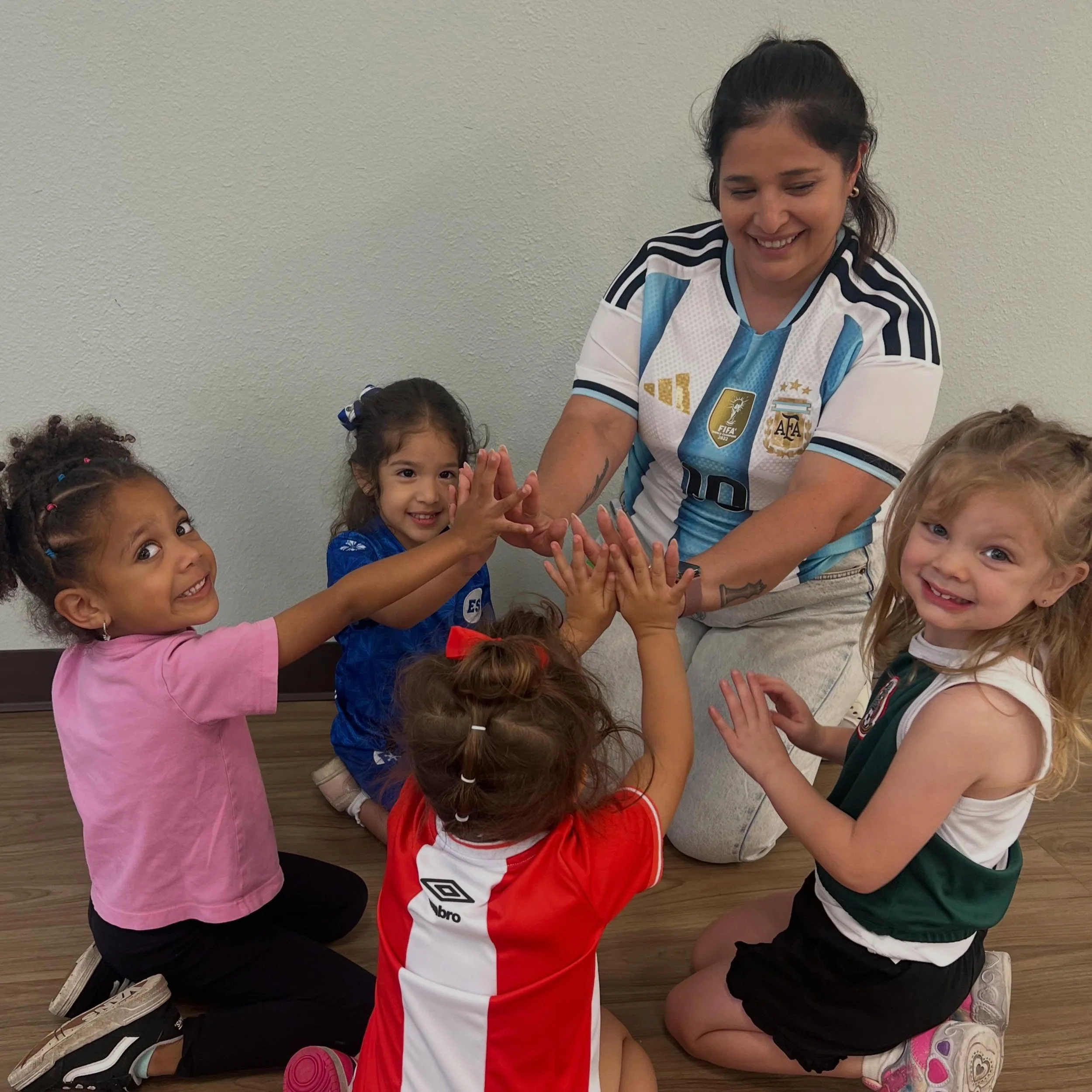 ⚽🌎 Sports Day at Evergreen! 🌎⚽

Today at both Evergreen locations, we celebrated Sports Day as we get ready for the excitement of the FIFA World Cup! 🏆

Our children enjoyed an afternoon full of movement, energy, laughter, and fun! From dancing an