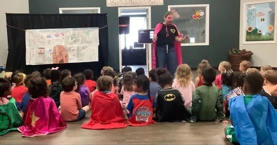 ✨ What a SPECIAL day at Evergreen! ✨

Today our little superheroes in training enjoyed a fun-filled afternoon with our ✨ &ldquo;Created With Purpose&rdquo; ✨ Puppet Show!

💥 We started with an exercise session full of energy, movement, and powerful 