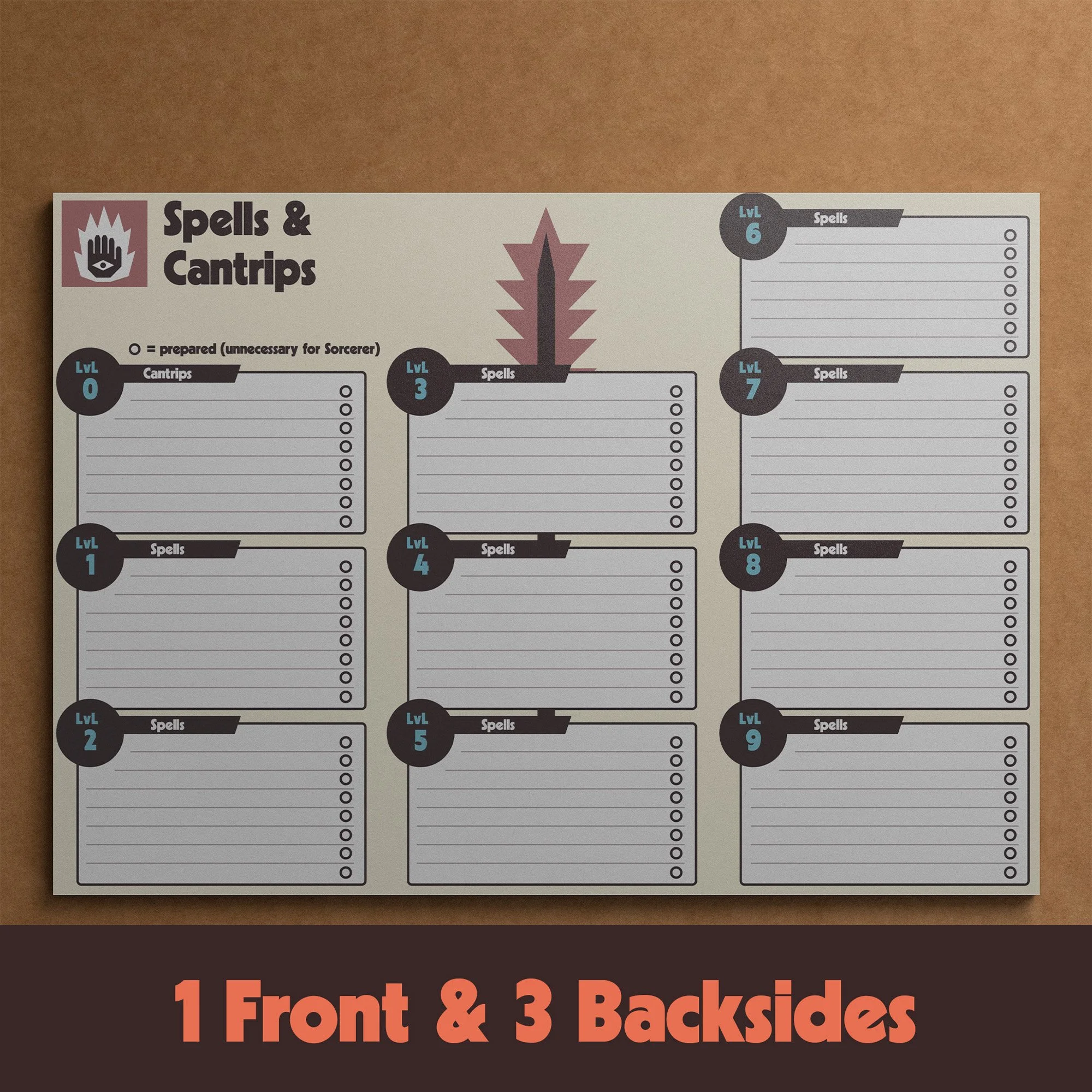 Dungeon Bros DnD 5e Quests await kids & beginner Character Sheet backside options