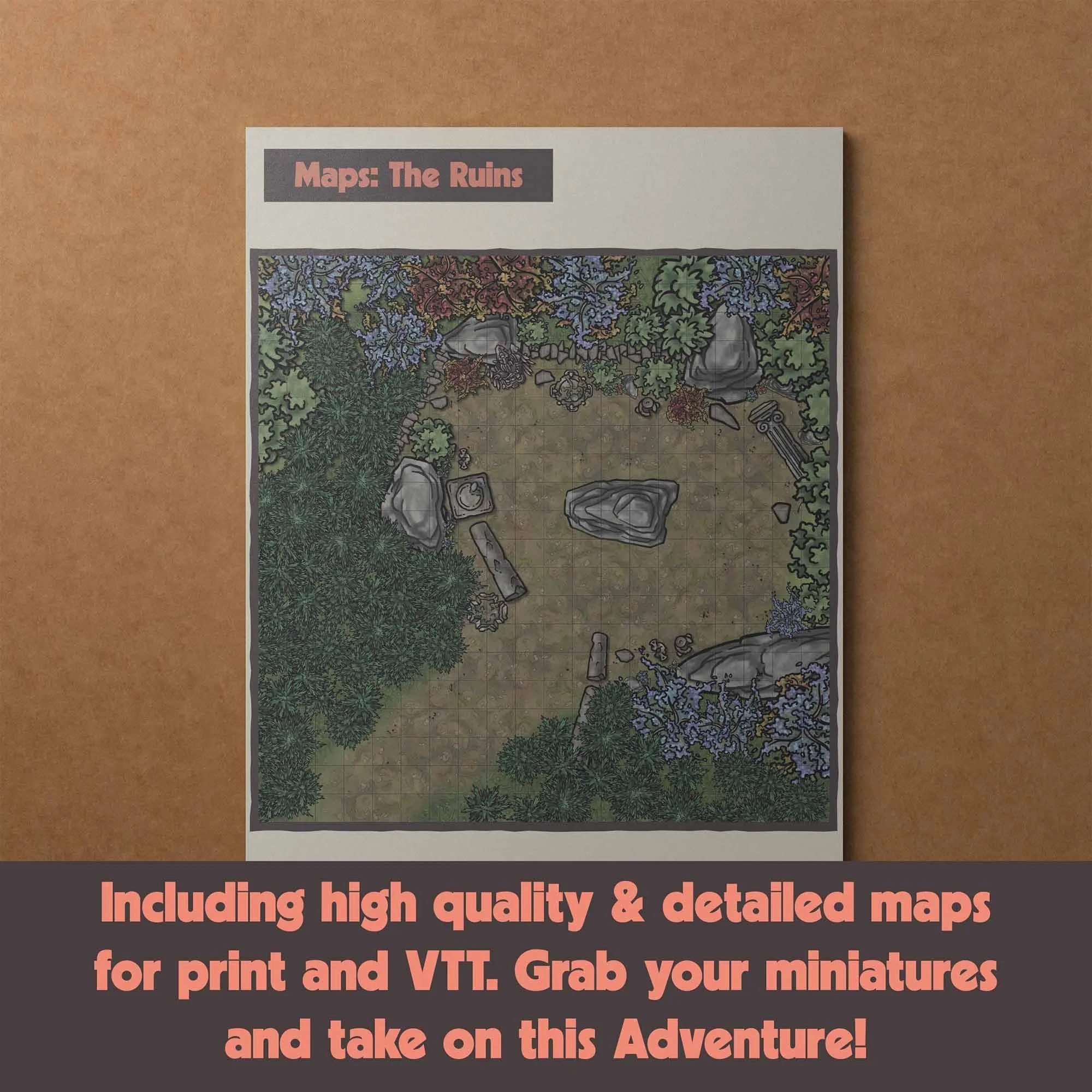 Dungeon Bros DnD 5e Adventure The Chamber of Greed maps