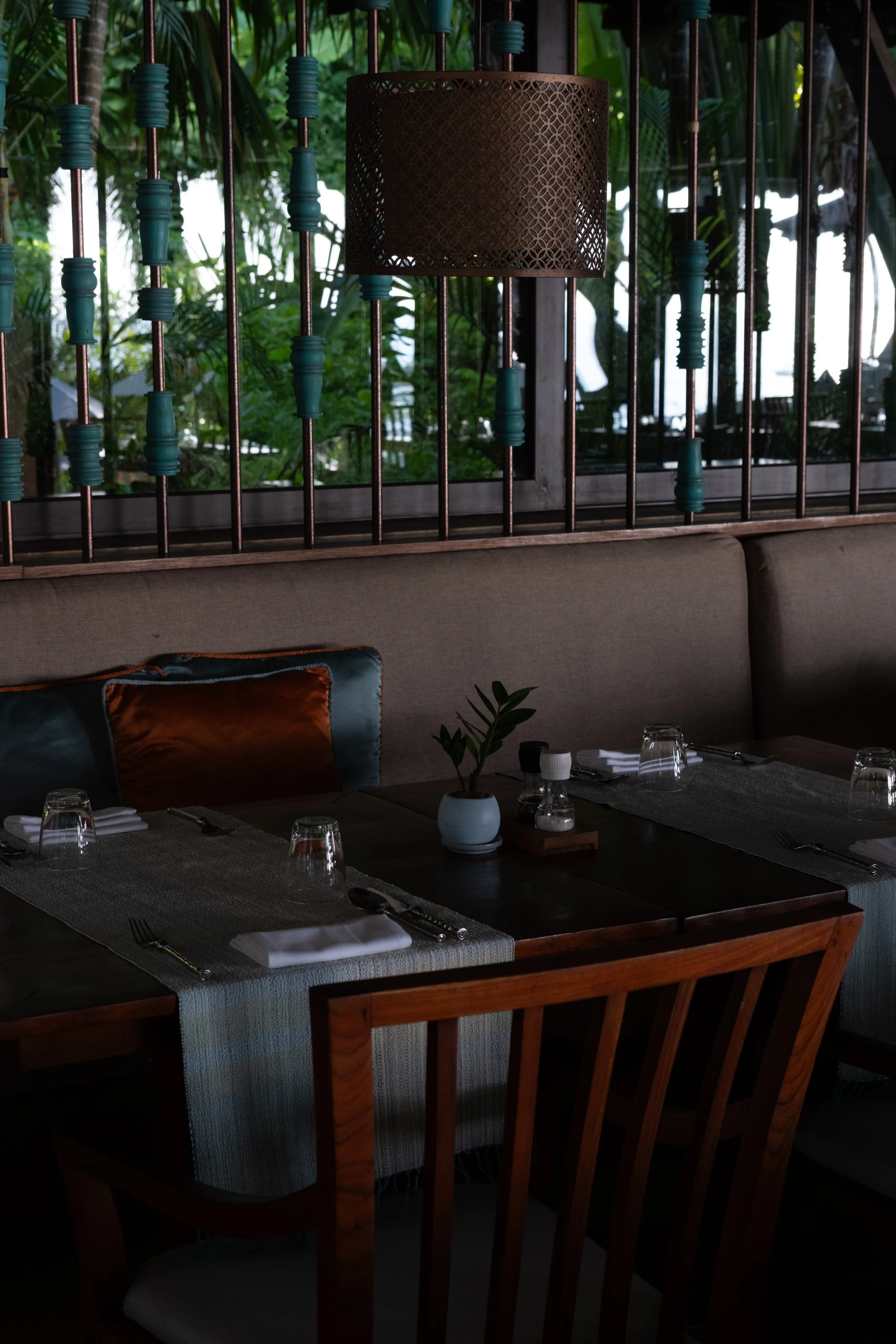 Photographie professionnelle Hotel de luxe Restaurant Pimalai Koh Lanta Thailand