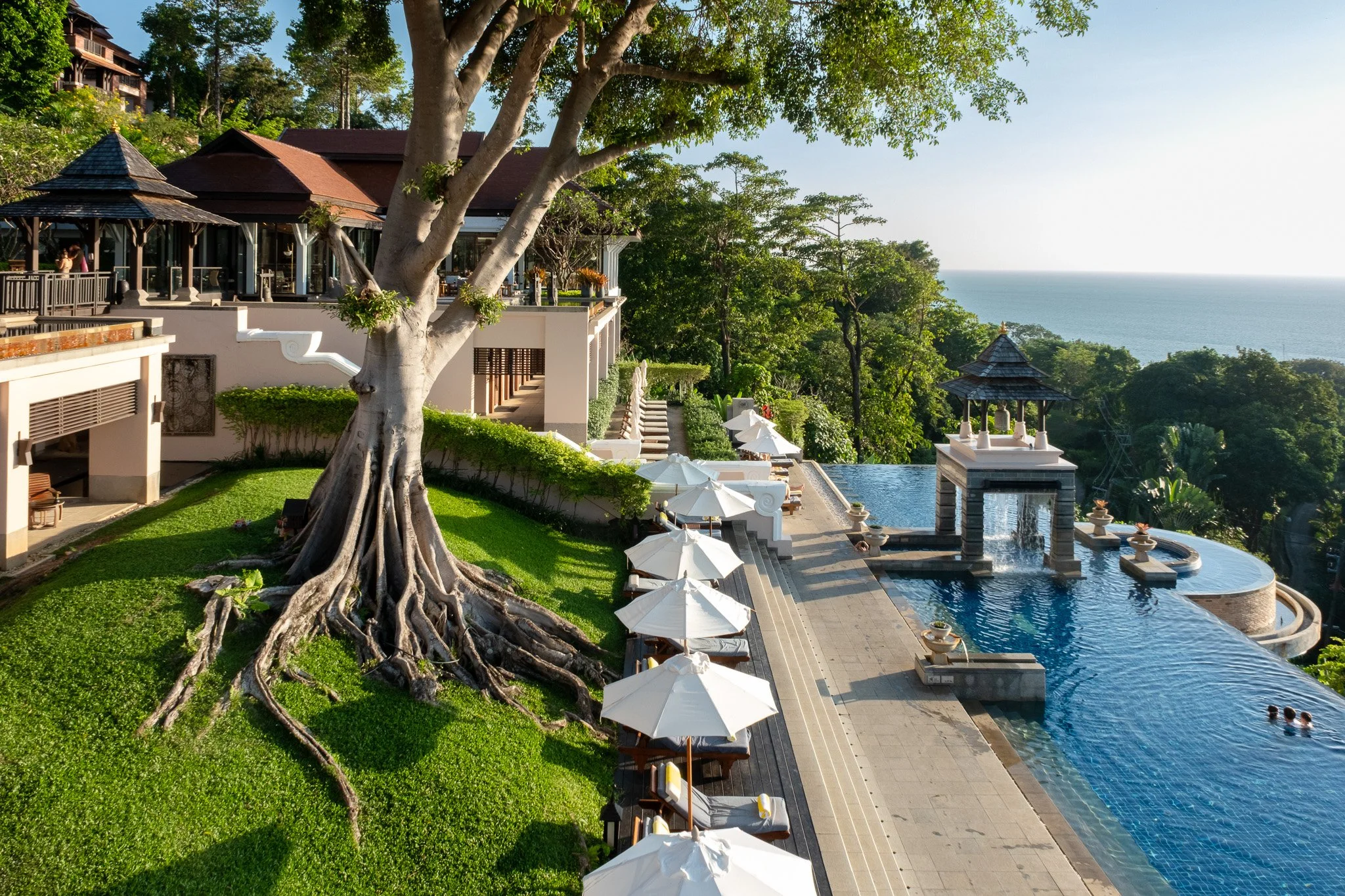 Photographie professionnelle Hotel de luxe PiscinePimalai Koh Lanta Thailand