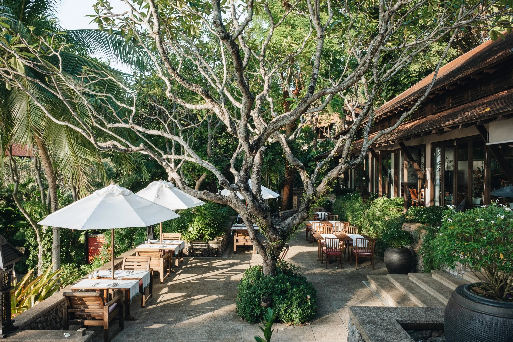 Photographie professionnelle Hotel de luxe Jardin Pimalai Koh Lanta Thailand