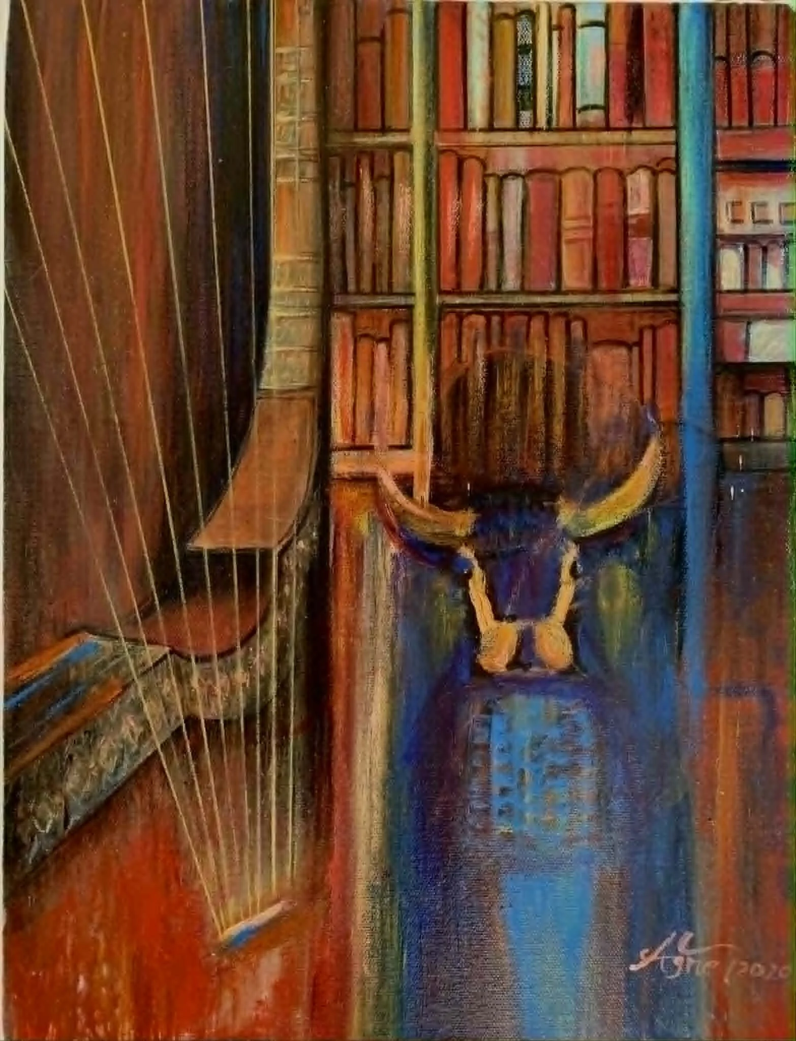 Sumerian Harp 1/2