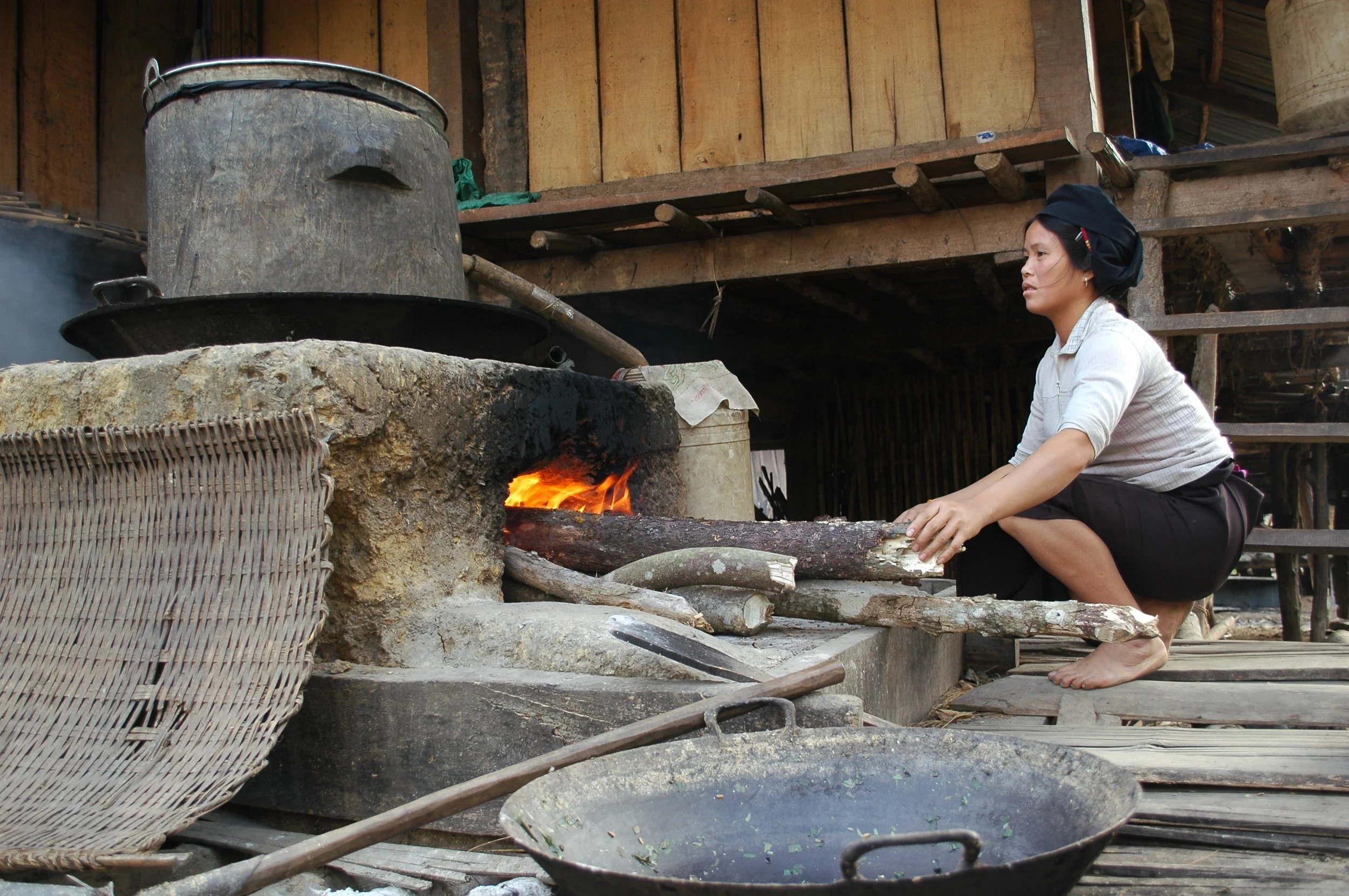 Fabrication de l'alcol de riz.JPG