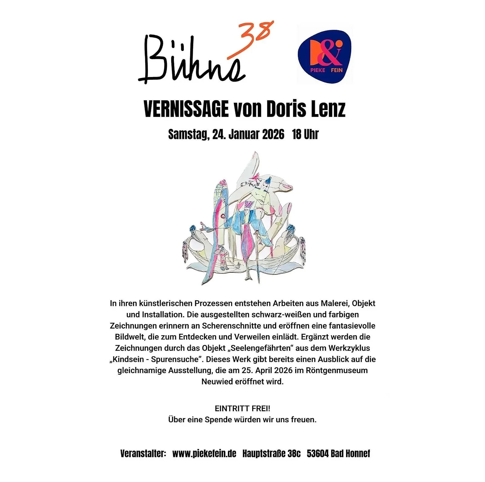 Vernissage von Doris Lenz