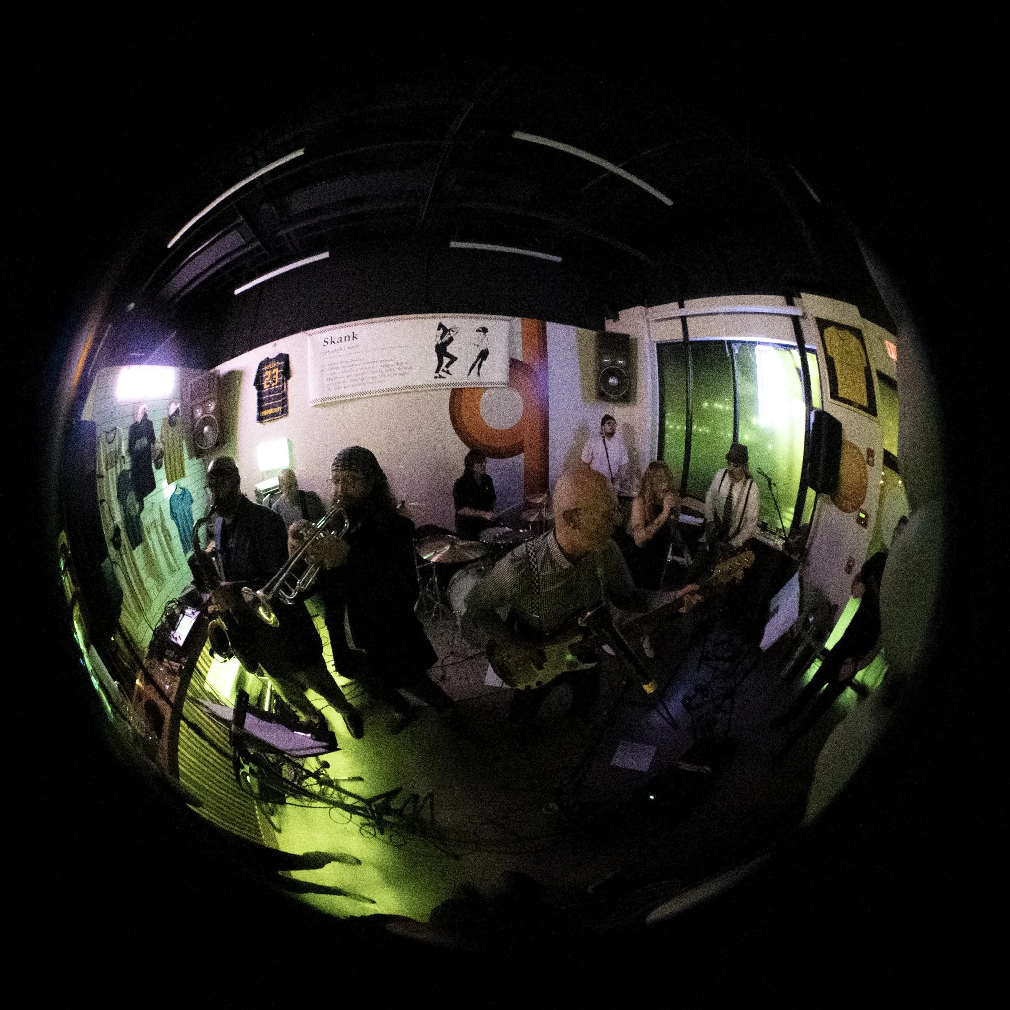 Skank, live at Superfly in Charlottesville, Virginia.  Photo by Rich Tarbell