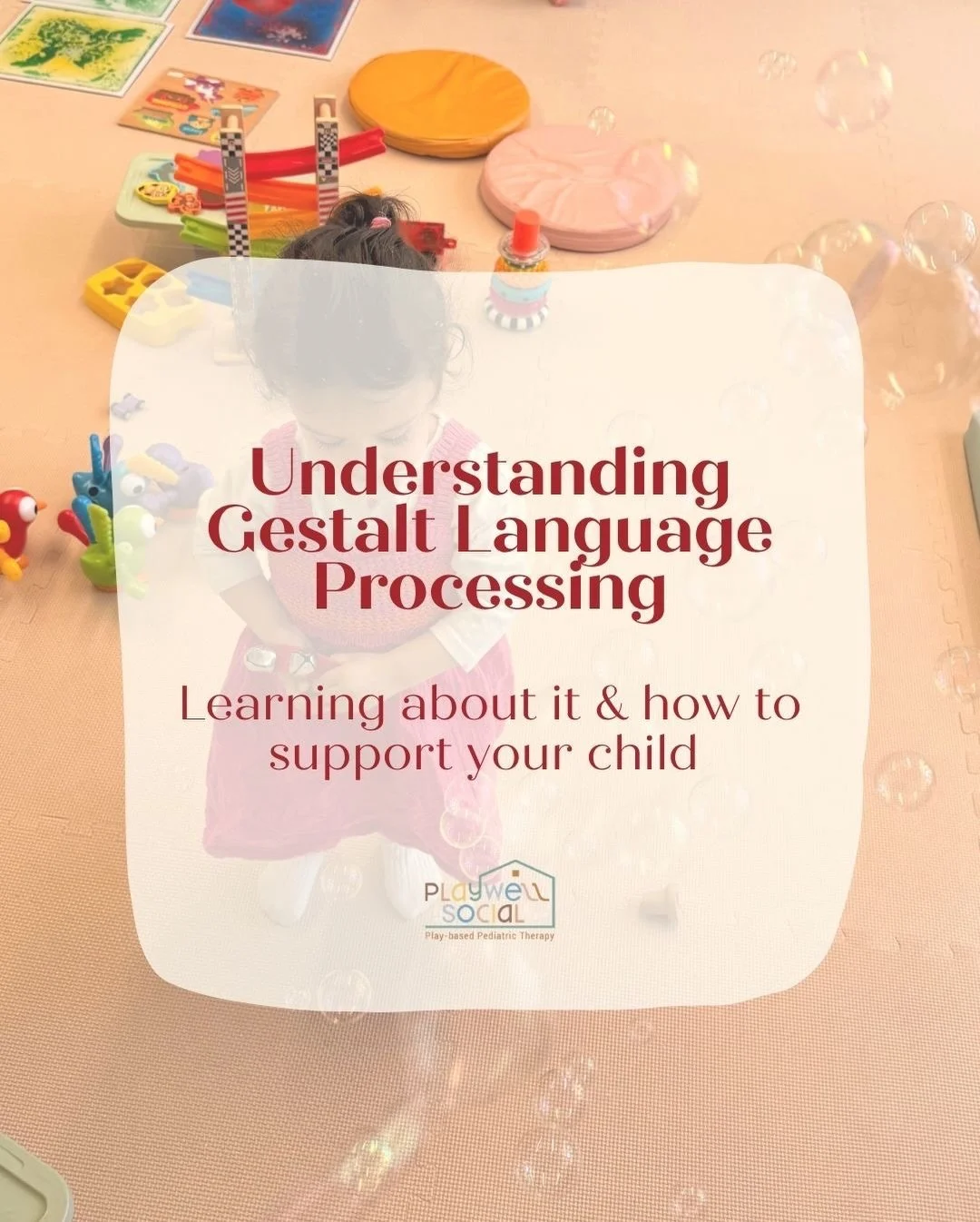 Language development doesn&rsquo;t always happen one word at a time 💛

Some children communicate using gestalts, meaning they learn language in larger &ldquo;chunks&rdquo; before breaking it down into smaller, flexible language.

Echolalia and scrip